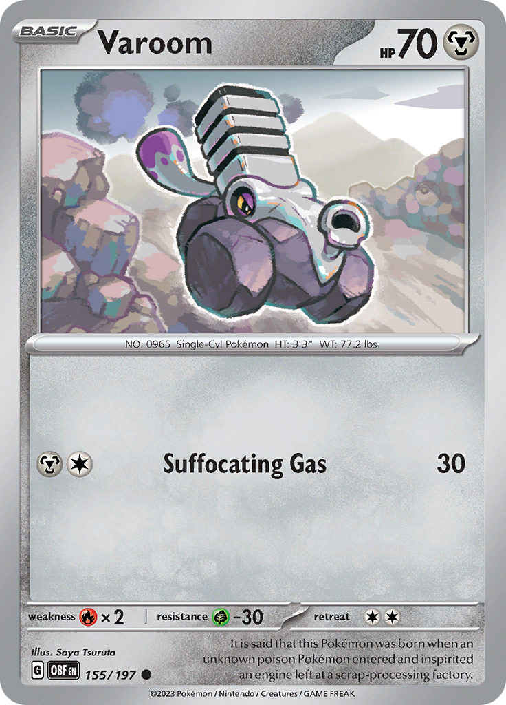 Varoom (155/197) [Scarlet & Violet: Obsidian Flames] | Good Games Cannington