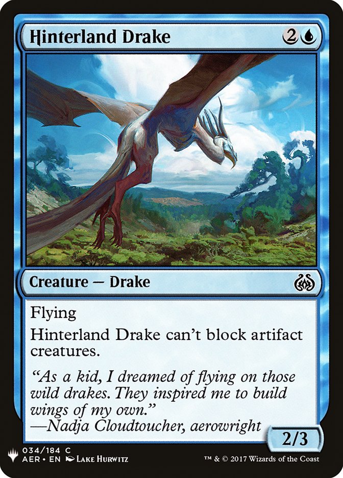 Hinterland Drake [Mystery Booster] | Good Games Cannington