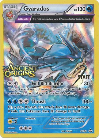 Gyarados (XY60) (Staff) [XY: Black Star Promos] | Good Games Cannington