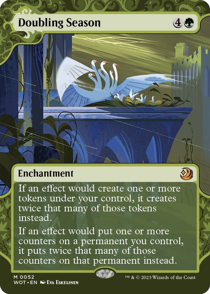 Doubling Season 52/53 (Wilds of Eldraine: Enchanting Tales)  - Showcase | Good Games Cannington