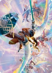 Starnheim Unleashed Art Card (Gold-Stamped Signature) [Kaldheim Art Series] | Good Games Cannington