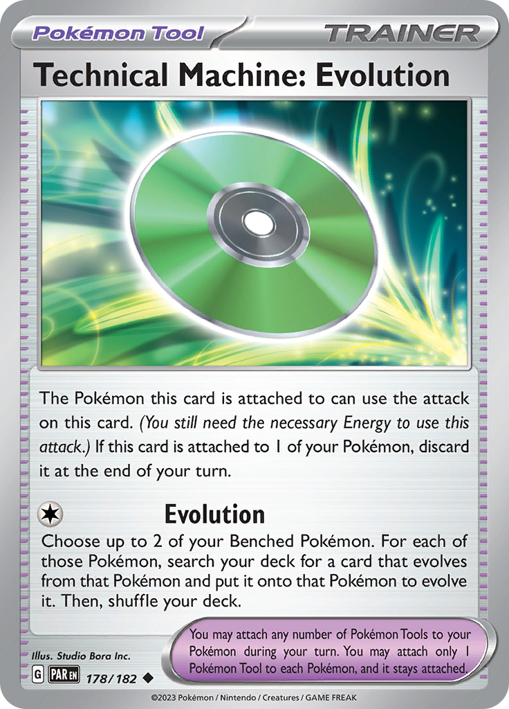 Technical Machine: Evolution (178/182) [Scarlet & Violet: Paradox Rift] | Good Games Cannington