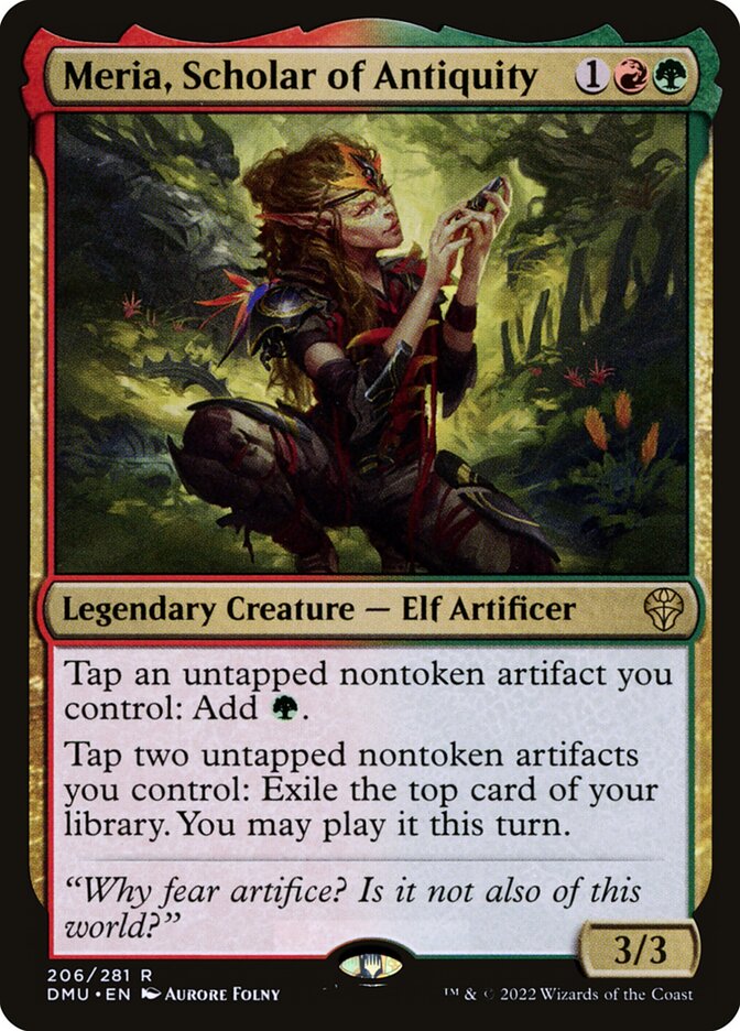 Meria, Scholar of Antiquity 206 (Dominaria United)  | Good Games Cannington