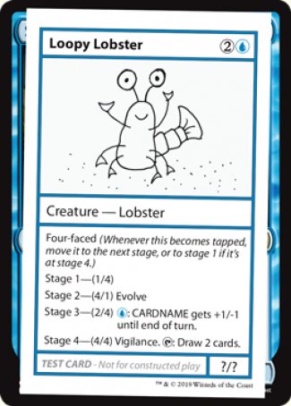 Loopy Lobster (2021 Edition) [Mystery Booster Playtest Cards] | Good Games Cannington