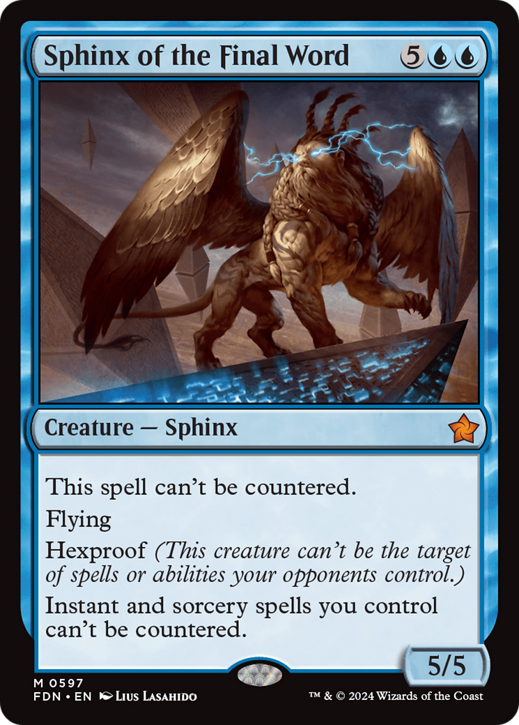 Sphinx of the Final Word [Foundations] | Good Games Cannington
