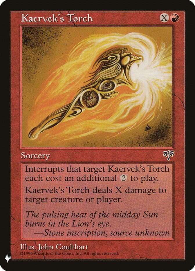 Kaervek's Torch [Mystery Booster] | Good Games Cannington