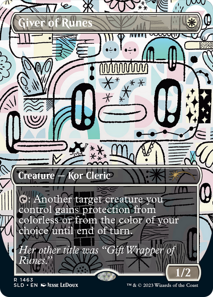 Giver of Runes (Rainbow Foil) [Secret Lair Drop Series] | Good Games Cannington