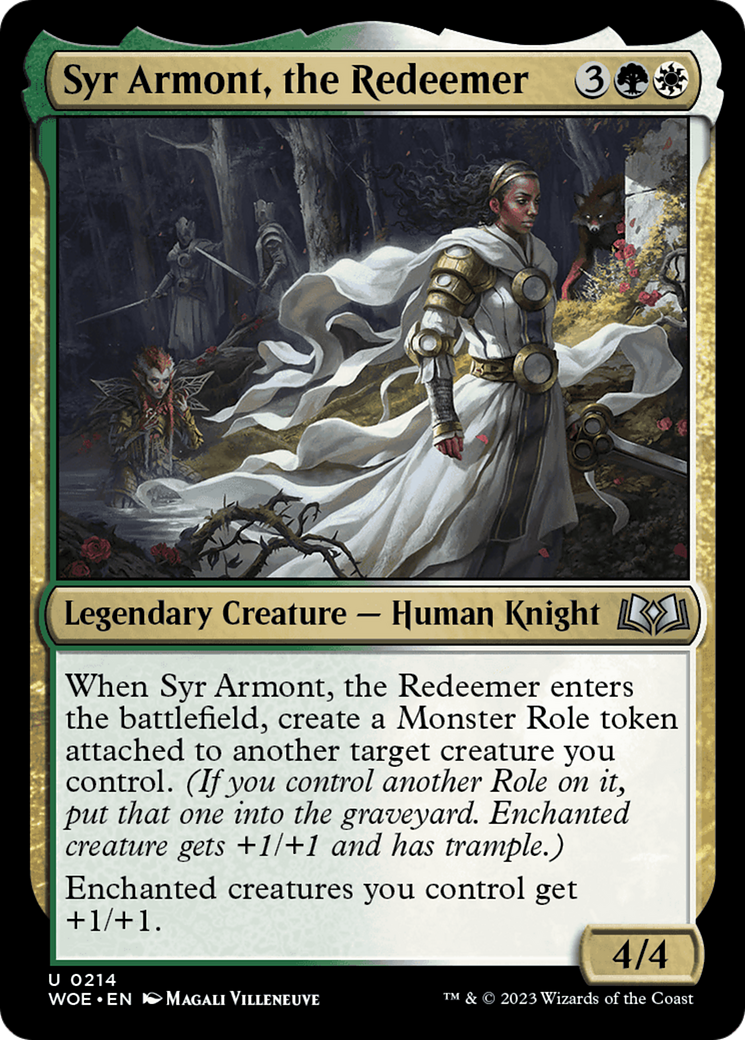 Syr Armont, the Redeemer [Wilds of Eldraine] | Good Games Cannington