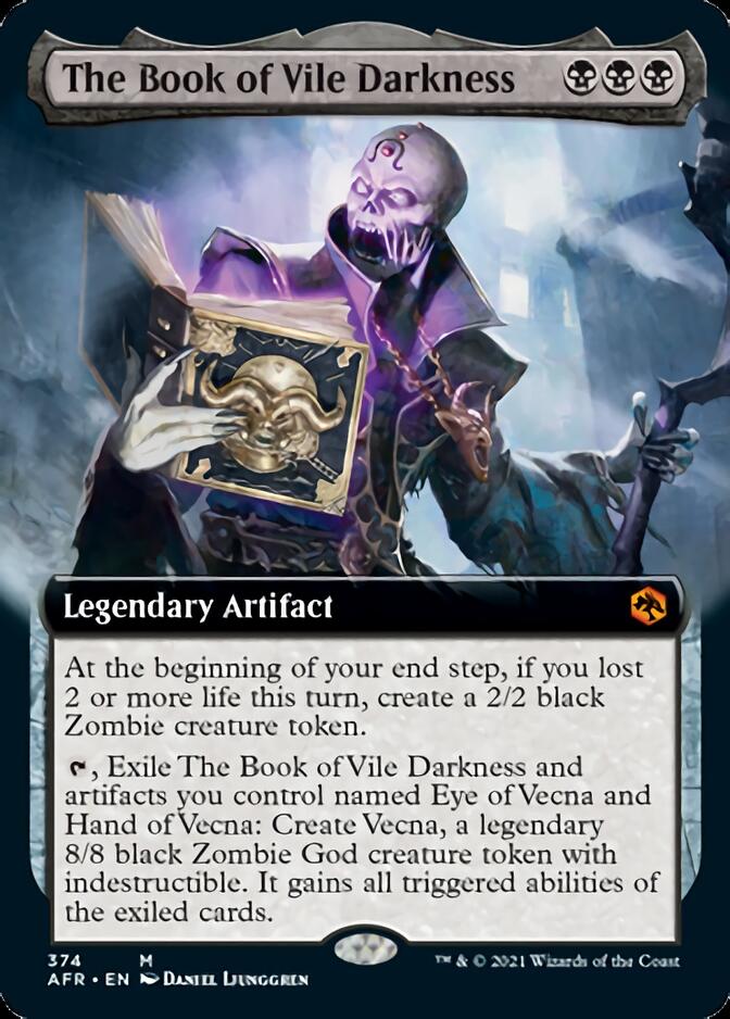 The Book of Vile Darkness (Extended Art) [Dungeons & Dragons: Adventures in the Forgotten Realms] | Good Games Cannington