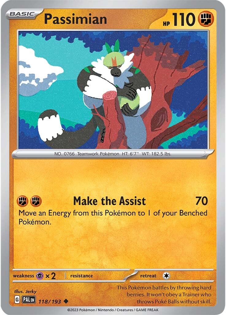 Passimian (118/193) [Scarlet & Violet: Paldea Evolved] | Good Games Cannington
