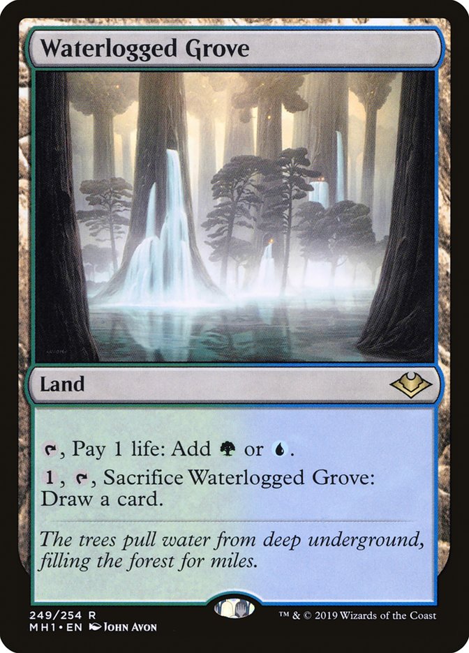 Waterlogged Grove [Modern Horizons] | Good Games Cannington