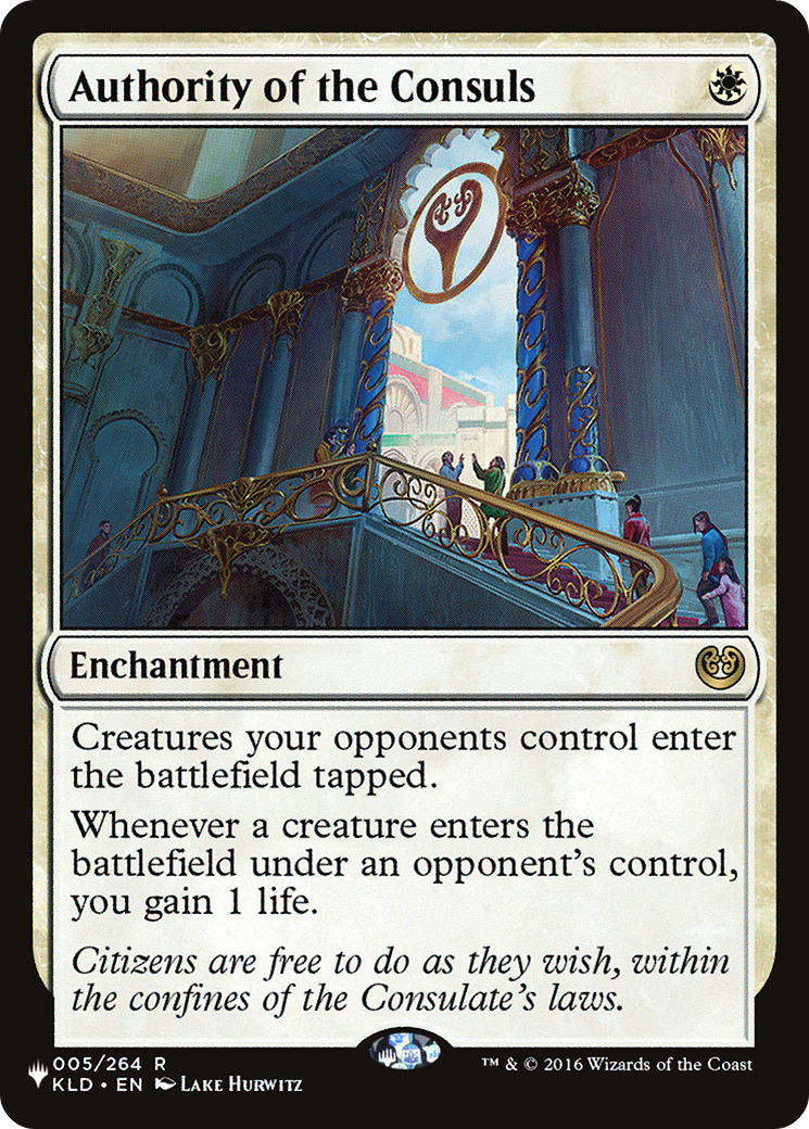 Authority of the Consuls [The List] | Good Games Cannington