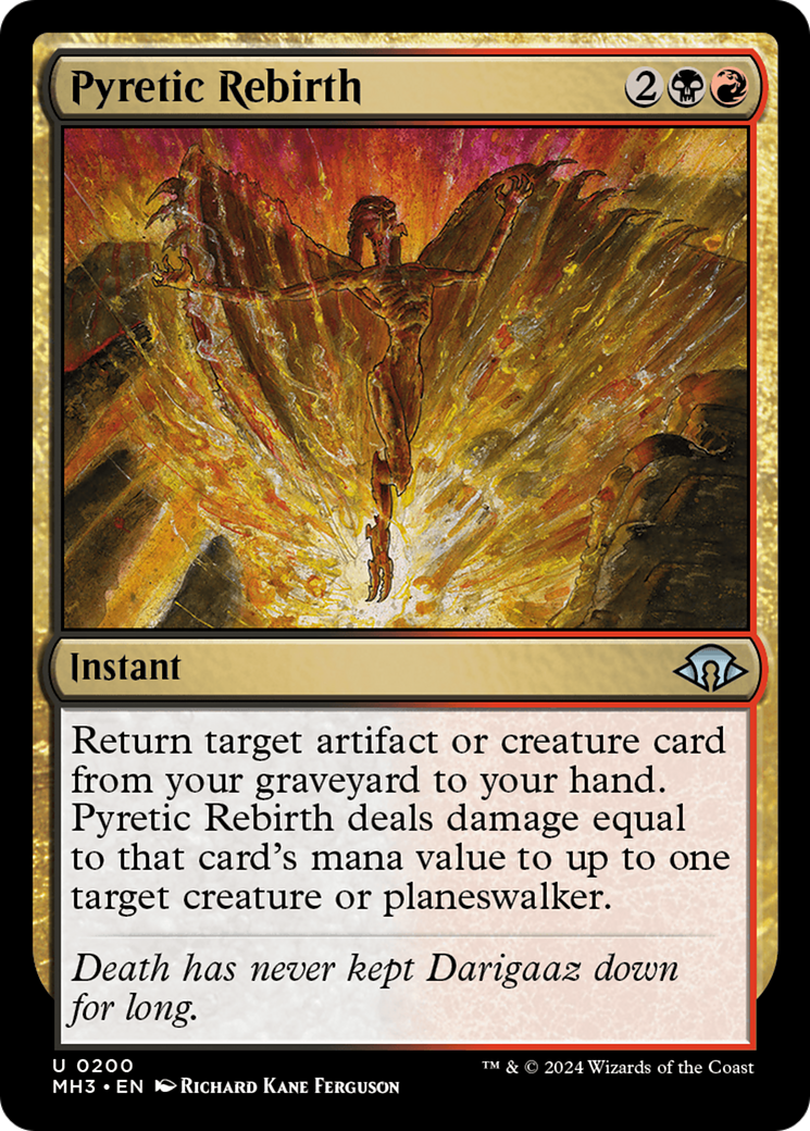 Pyretic Rebirth [Modern Horizons 3] | Good Games Cannington