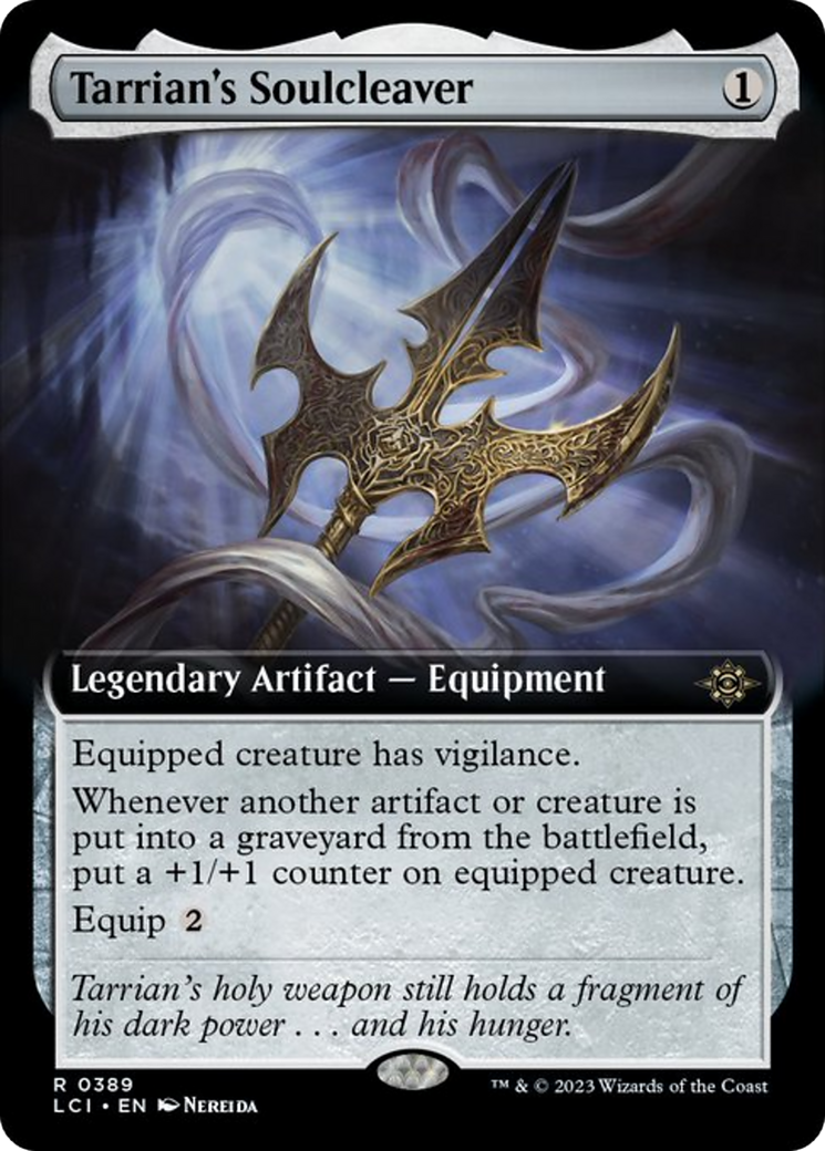 Tarrian's Soulcleaver (Extended Art) [The Lost Caverns of Ixalan] | Good Games Cannington
