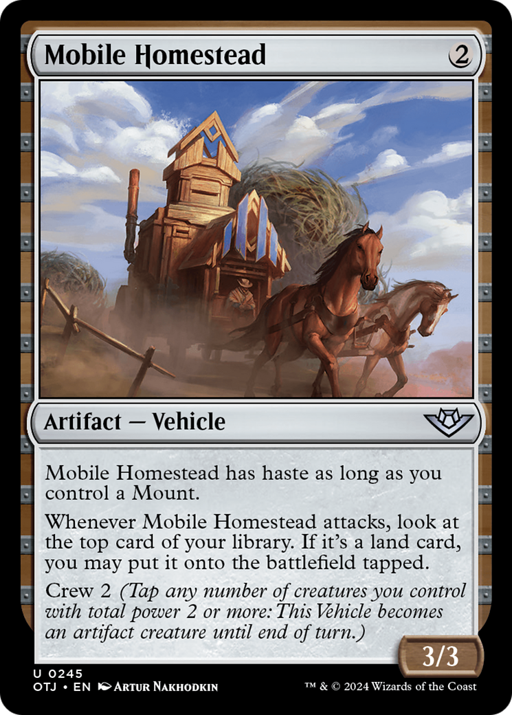 Mobile Homestead [Outlaws of Thunder Junction] | Good Games Cannington