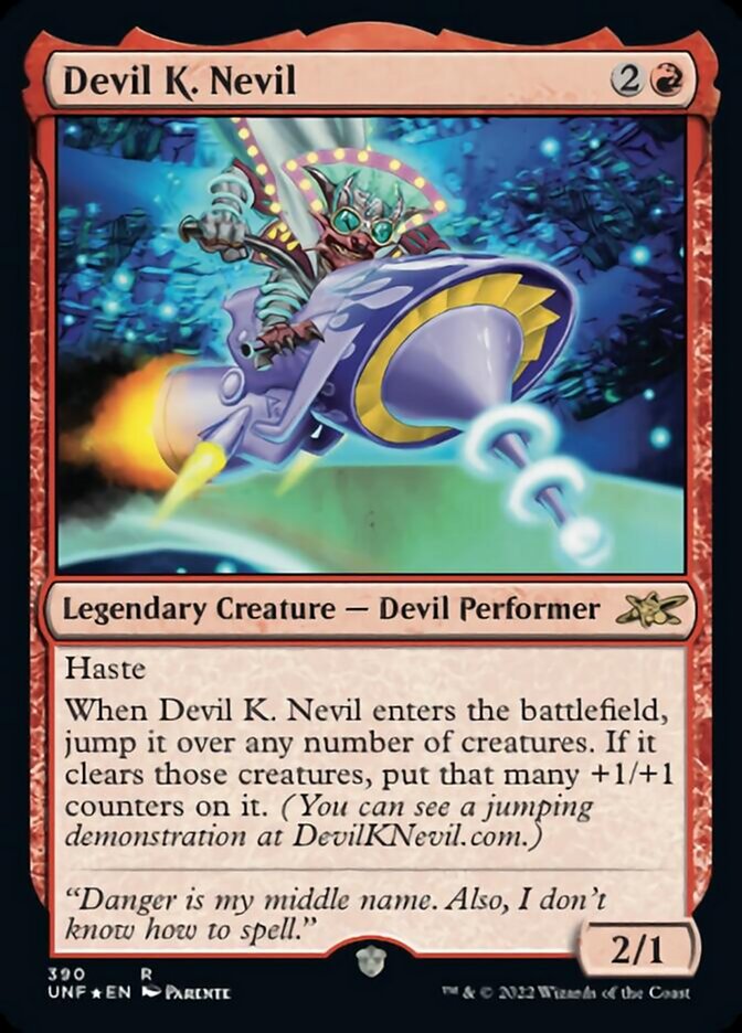 Devil K. Nevil (Galaxy Foil) [Unfinity] | Good Games Cannington