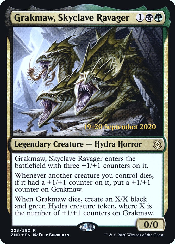 Grakmaw, Skyclave Ravager [Zendikar Rising Prerelease Promos] | Good Games Cannington