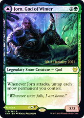 Jorn, God of Winter // Kaldring, the Rimestaff [Kaldheim Prerelease Promos] | Good Games Cannington