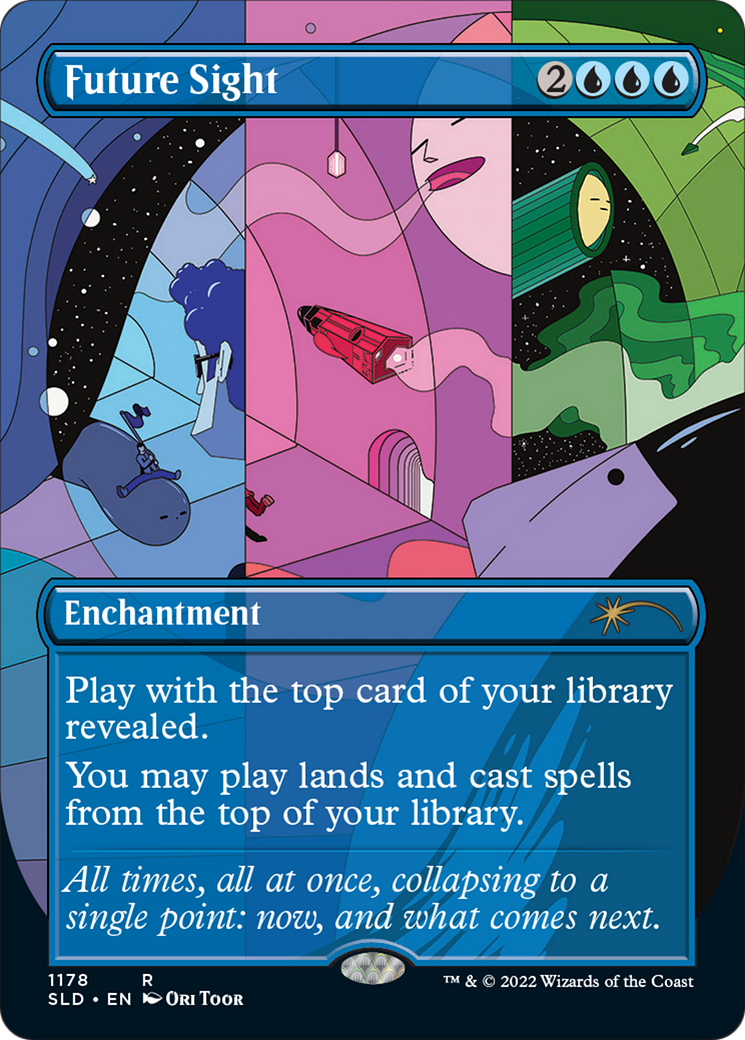 Future Sight (Borderless) [Secret Lair Drop Series] | Good Games Cannington