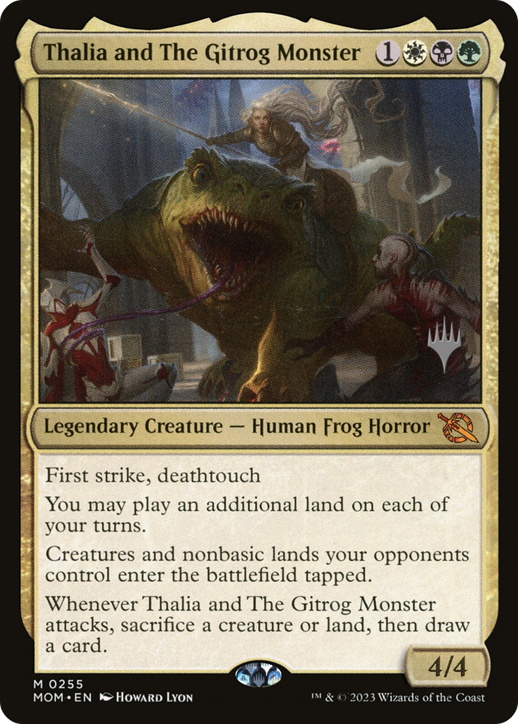 Thalia and The Gitrog Monster (Promo Pack) [March of the Machine Promos] | Good Games Cannington