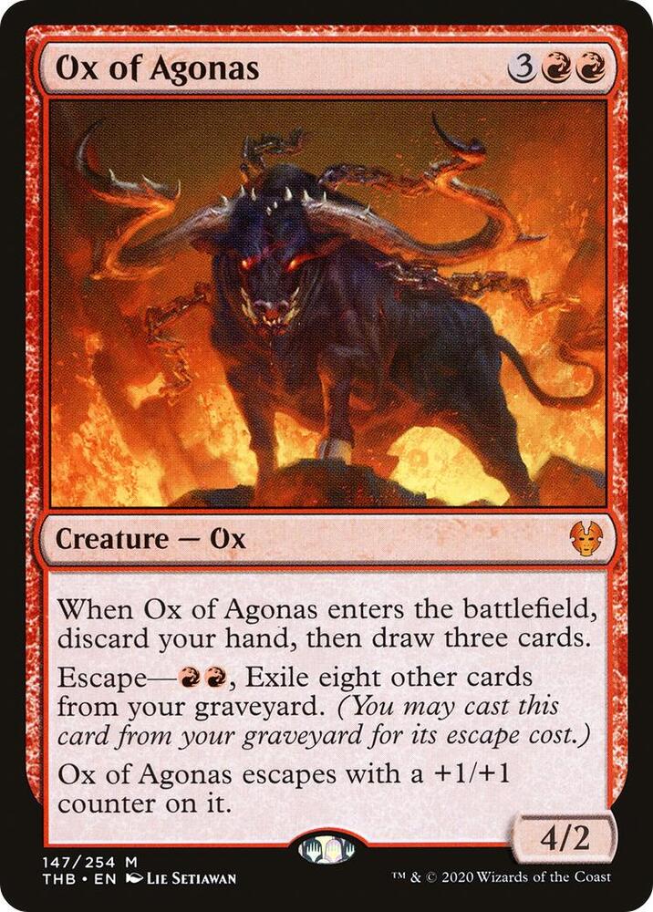 Ox of Agonas 147/254 (Theros Beyond Death)  | Good Games Cannington