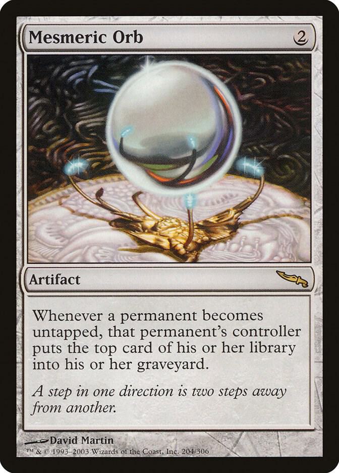 Mesmeric Orb 204/306 (Mirrodin)  | Good Games Cannington