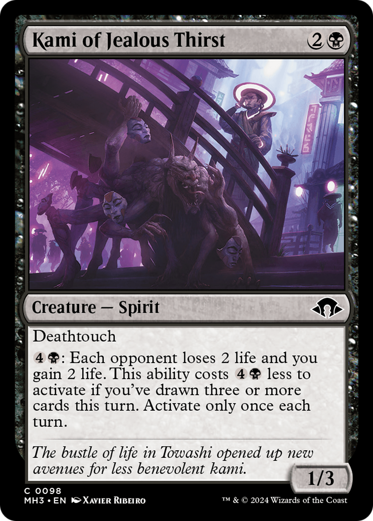 Kami of Jealous Thirst [Modern Horizons 3] | Good Games Cannington