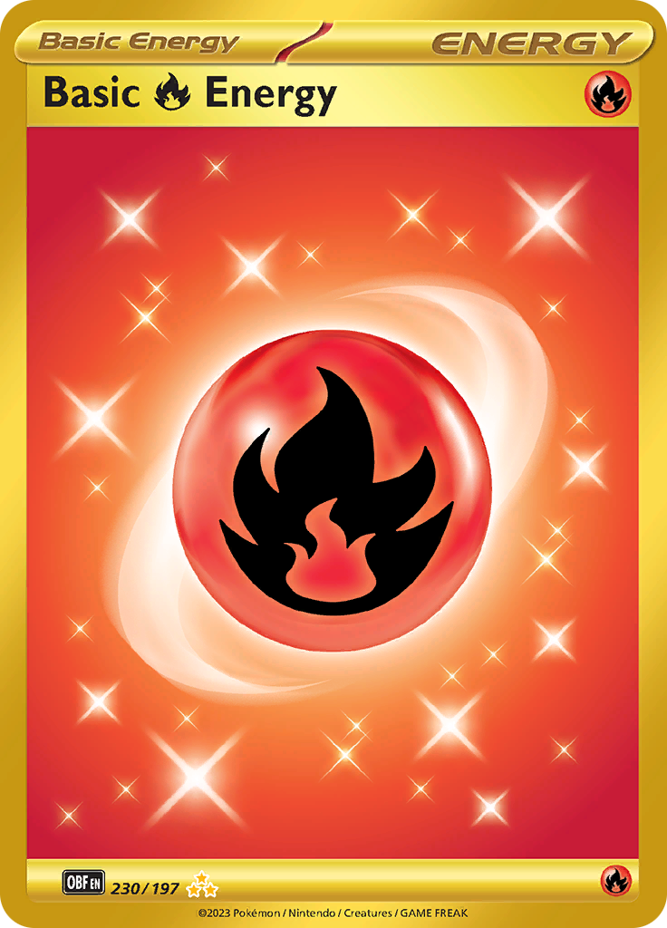 Basic Fire Energy (230/197) [Scarlet & Violet: Obsidian Flames] | Good Games Cannington