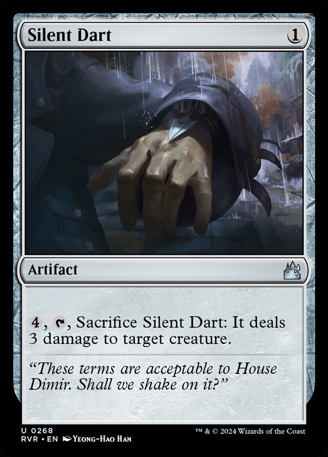 Silent Dart 268/291 (Ravnica Remastered)  - Foil | Good Games Cannington