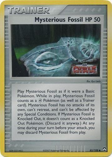 Mysterious Fossil (85/108) (Stamped) [EX: Power Keepers] | Good Games Cannington