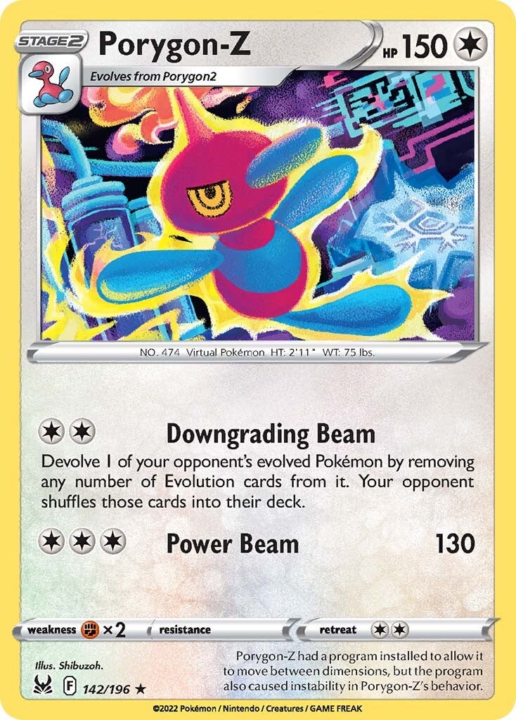 Porygon-Z (142/196) [Sword & Shield: Lost Origin] | Good Games Cannington