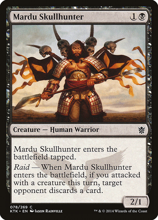 Mardu Skullhunter 78 (Khans of Tarkir)  | Good Games Cannington