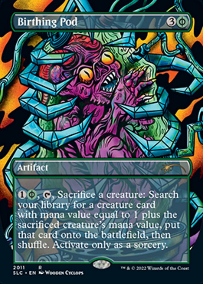 Birthing Pod (Borderless Alternate Art) [Secret Lair Countdown Kit] | Good Games Cannington