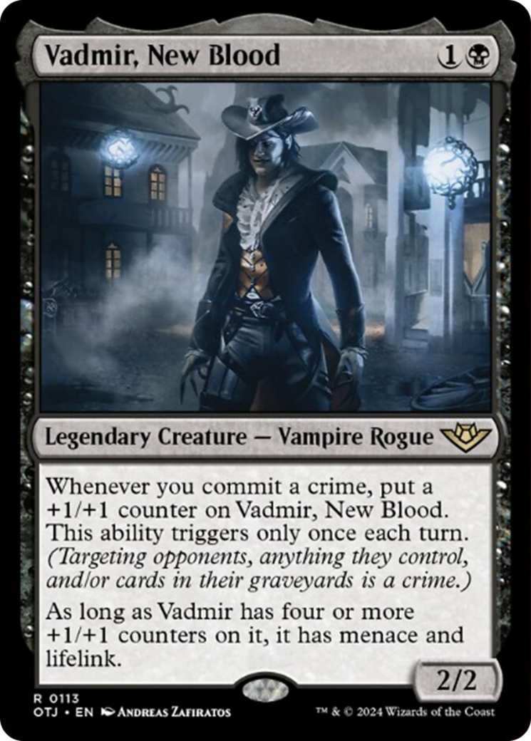Vadmir, New Blood [Outlaws of Thunder Junction] | Good Games Cannington