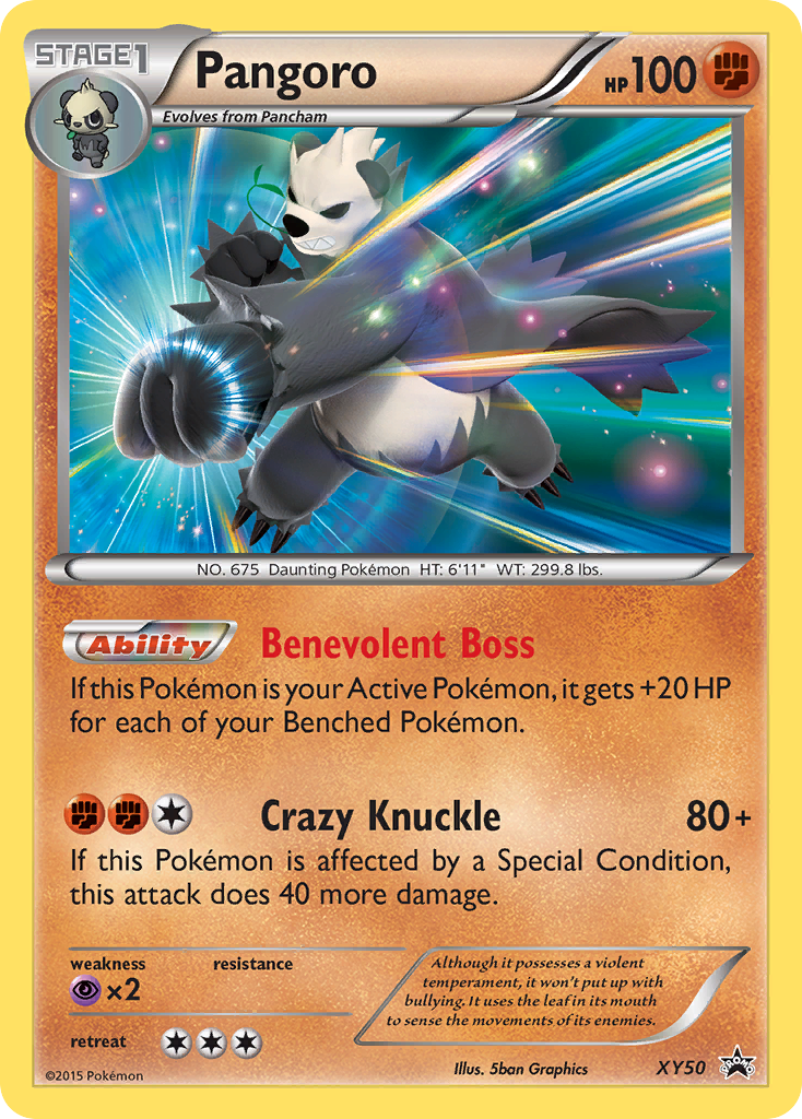 Pangoro (XY50) [XY: Black Star Promos] | Good Games Cannington