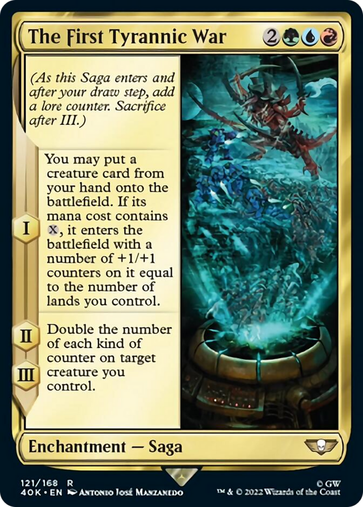The First Tyrannic War (Surge Foil) [Warhammer 40,000] | Good Games Cannington