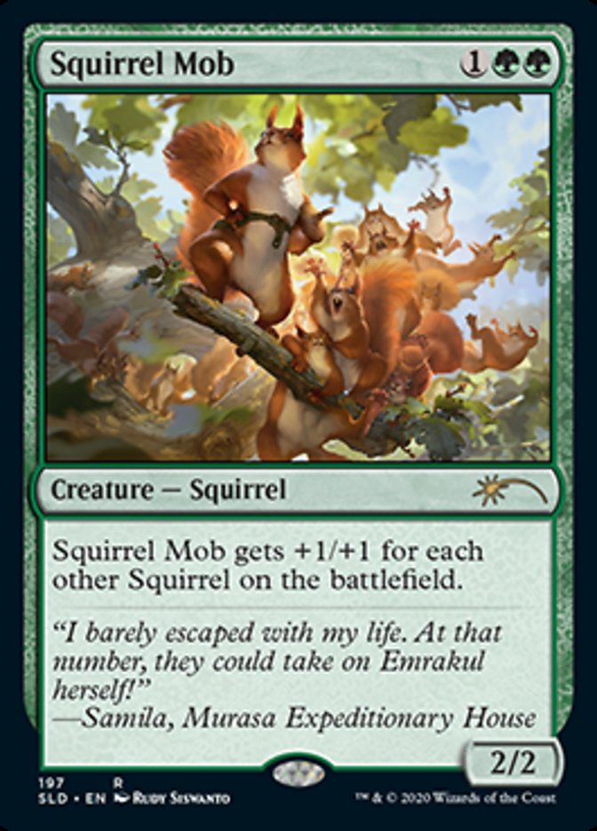 Squirrel Mob [Secret Lair Drop Series] | Good Games Cannington