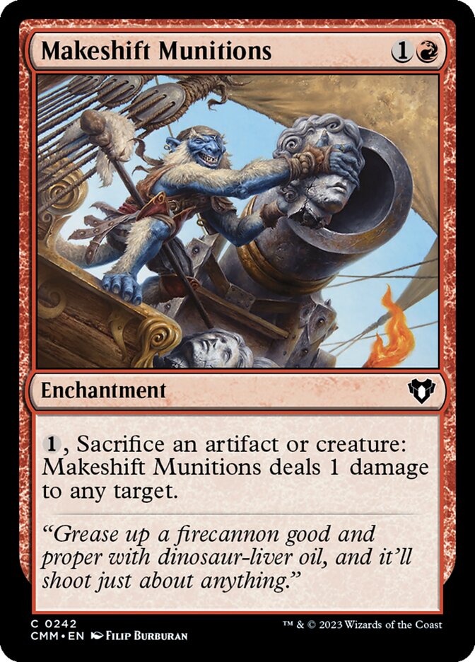 Makeshift Munitions 242 (Commander Masters)  | Good Games Cannington