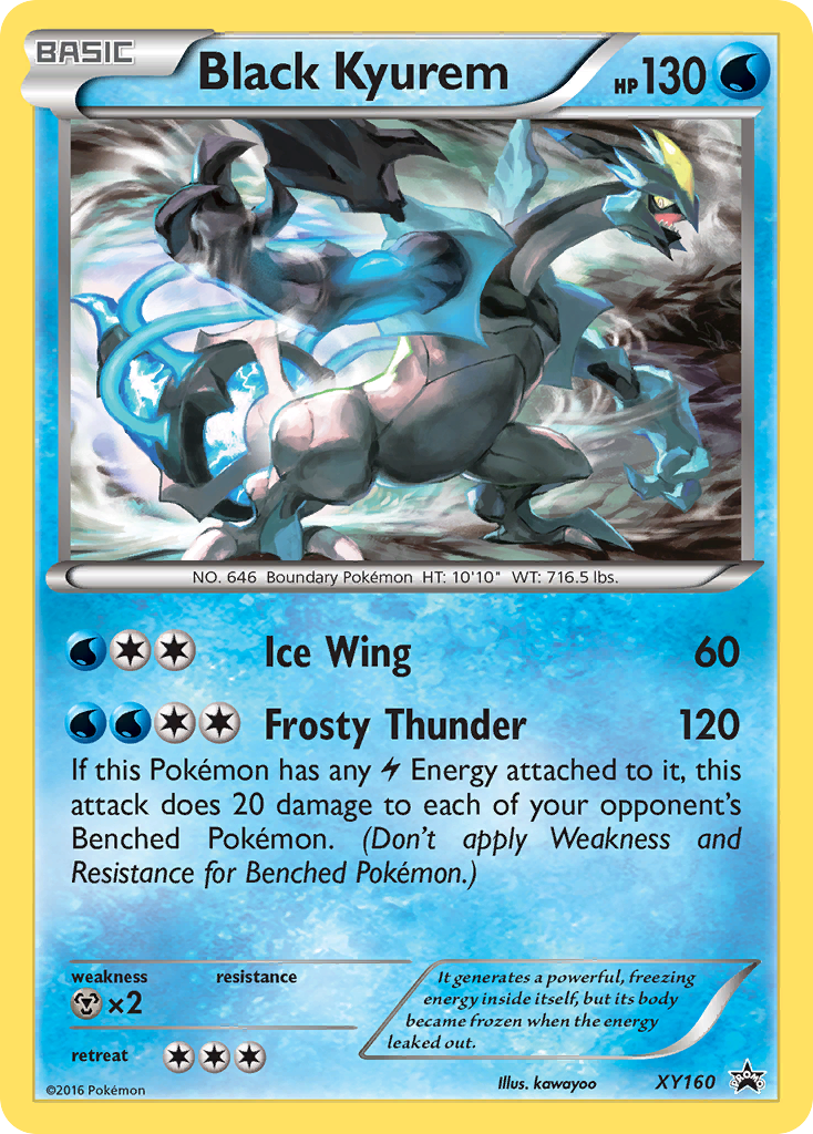 Black Kyurem (XY160) [XY: Black Star Promos] | Good Games Cannington