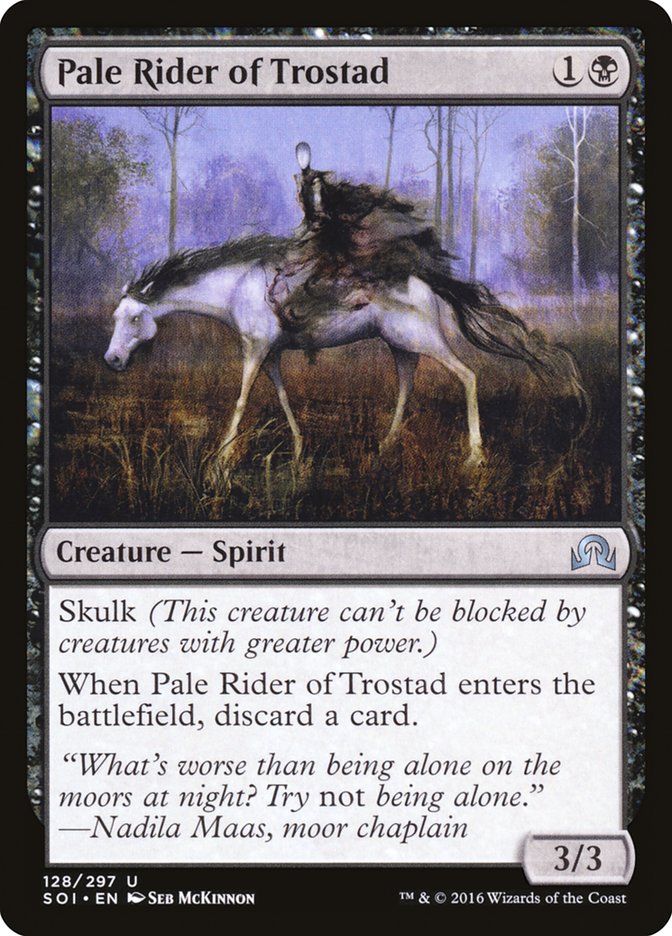 Pale Rider of Trostad 128/297 (Shadows over Innistrad)  | Good Games Cannington