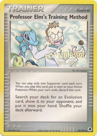 Professor Elms Training Method (79/101) (2006 2007) [Professor Program Promos] | Good Games Cannington