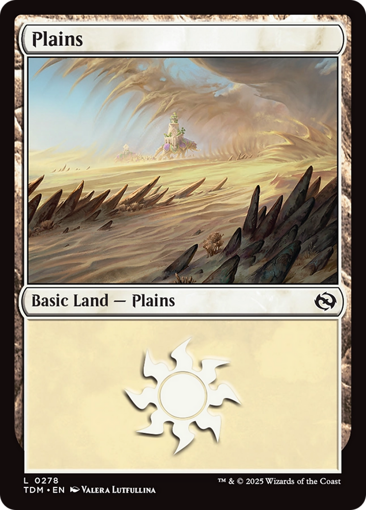Plains (0278) [Tarkir: Dragonstorm] | Good Games Cannington