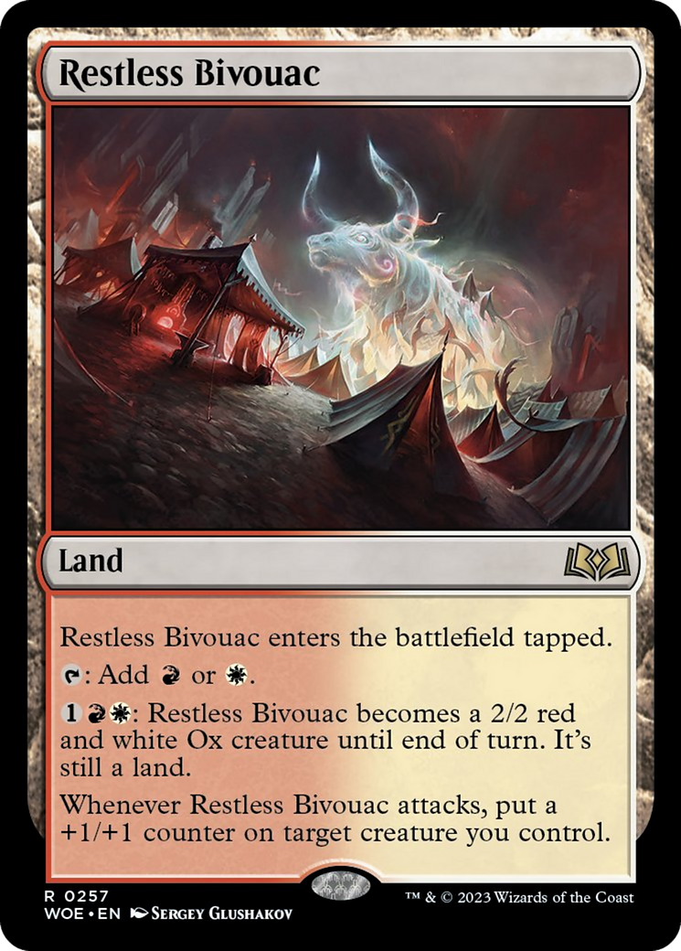 Restless Bivouac [Wilds of Eldraine] | Good Games Cannington