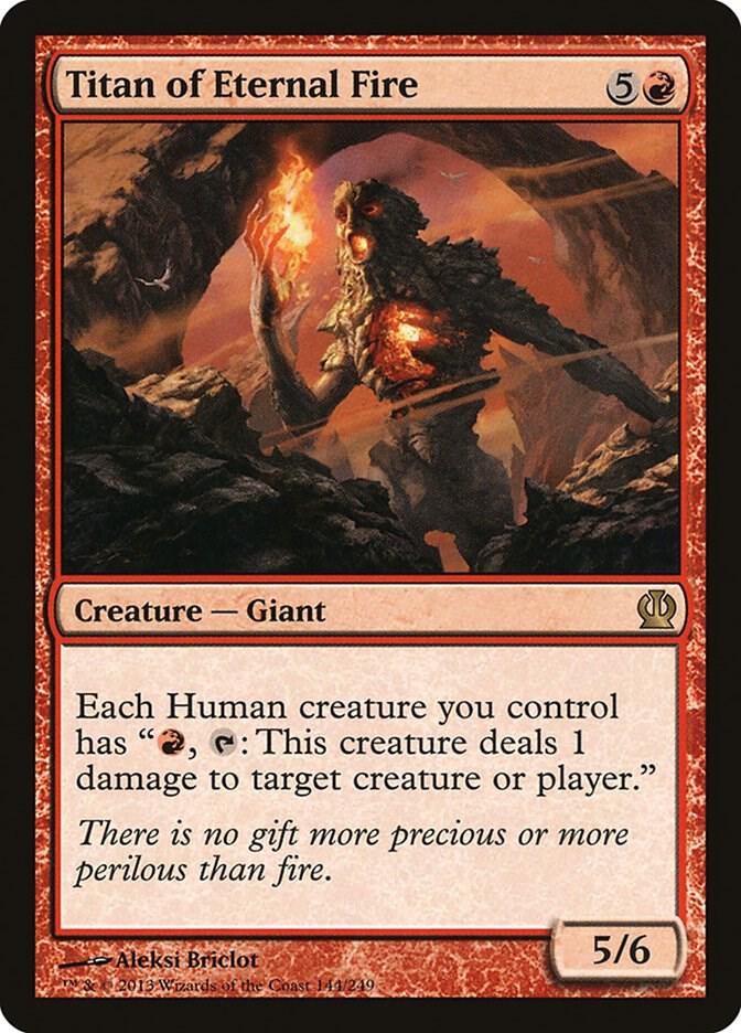 Titan of Eternal Fire 144/249 (Theros)  | Good Games Cannington