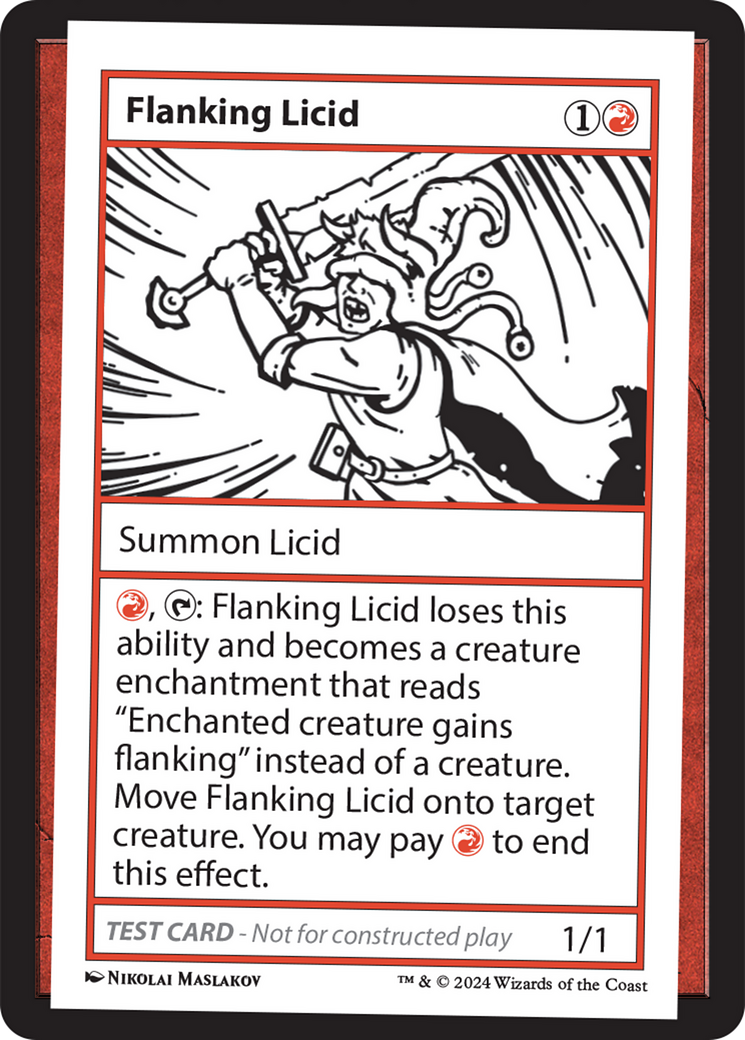 Flanking Licid [Mystery Booster 2 Playtest Cards] | Good Games Cannington