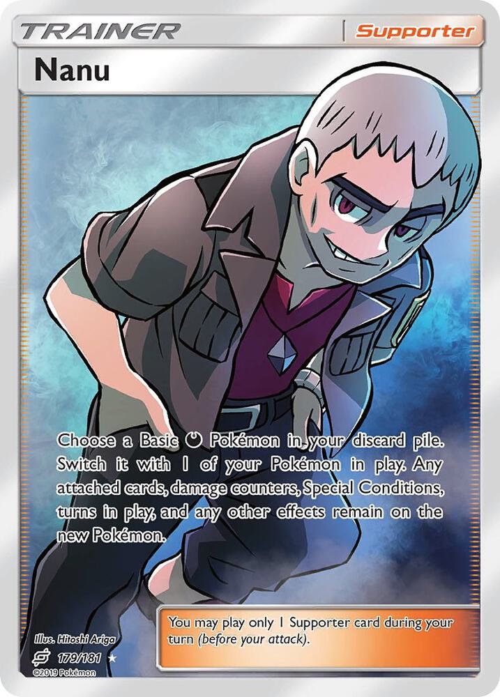 Nanu Full Art 179/181 (SM - Team Up)  - Holofoil | Good Games Cannington