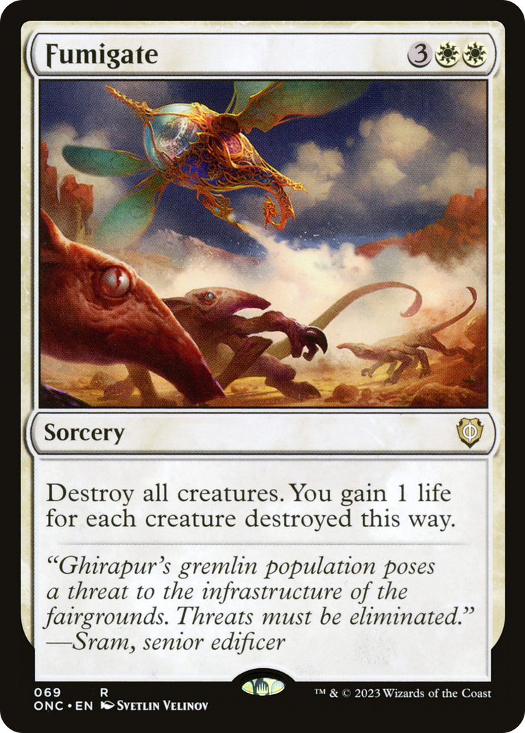 Fumigate [Phyrexia: All Will Be One Commander] | Good Games Cannington
