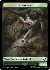 Food (013) // Squirrel Double-Sided Token [Fallout Tokens] | Good Games Cannington