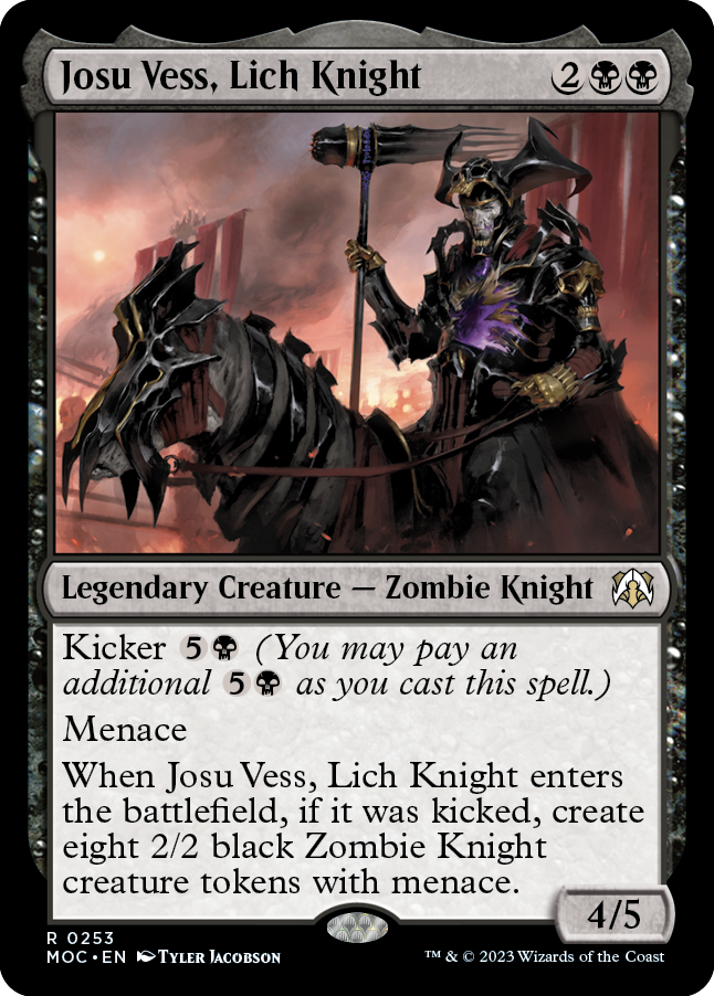 Josu Vess, Lich Knight [March of the Machine Commander] | Good Games Cannington