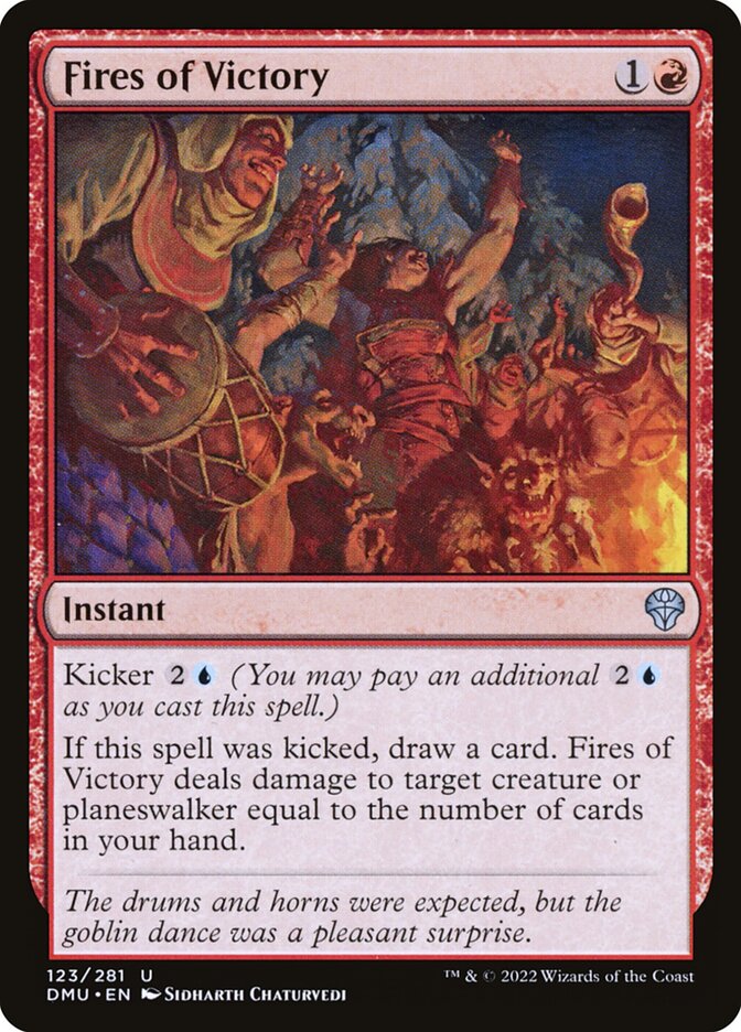 Fires of Victory 123 (Dominaria United)  | Good Games Cannington